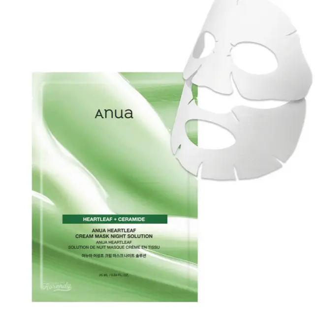 Anua - Heartleaf Cream Mask Night Solution 25Ml